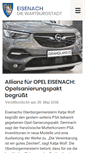 Mobile Screenshot of eisenach.de